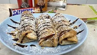 Snickers Egg Roll