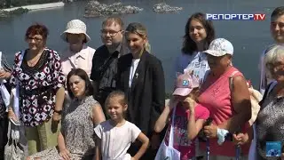 Елена Зеленская посетила остров Хортица