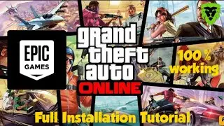 Epic games | Gta5 downloading and playing online | Full tutorial | Gamebank