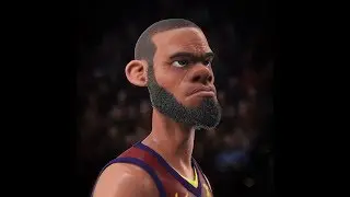 Lebron James Cartoon Timelapse