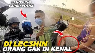 IN LEC3HIN, PEOPLE WERE UNKNOWN WHILE RIDING WITH MBLO RIZKI & STEVE JOU