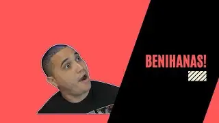 Eating at Benihana where they cook in front of you!
