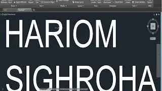 AutoCAD 2018 Tutorial for Beginners   #88  HOW TO EXTRUDE THE TEXT IN AUTOCAD 2018#