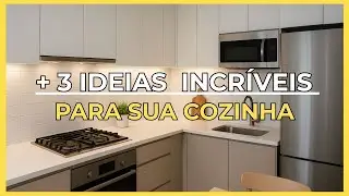 +3 Ideias Criativas para Cozinhas Pequenas - PARTE 2