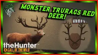 MONSTER TRURACS RED DEER! My First Kills of the beta | theHunter Call Of The Wild Beta