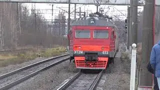 ЭТ2М-033 - Отправление с платформы Мурино
