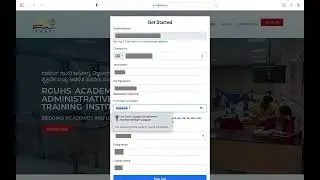 How to sign up in RAATI LMS