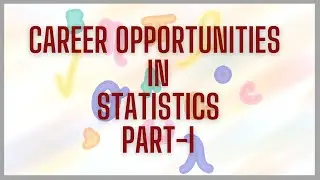 Career opportunities in statistics part-I/State level seminar