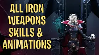 V Rising - All Iron Weapon Skills & Animations