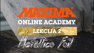 MAXIDECOR Metallico - Metalik folija za zidove