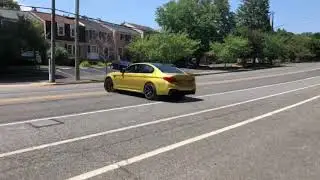 BMW M5 Competition Test Drive  Massive Burnout!
