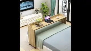 Overbed Rolling Table/Wooden Table Trolley. #viral #video #trending #shorts #youtubeshorts #foryou