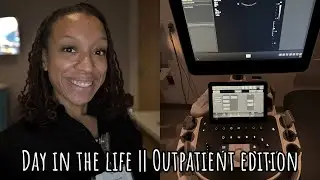 Day in The Life Of A New Grad Sonographer || Outpatient Edition