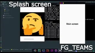 Create a splash screen using kivy,kivymd and python tutorial in english || By Fg_Teams