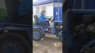 первый раз за рулем