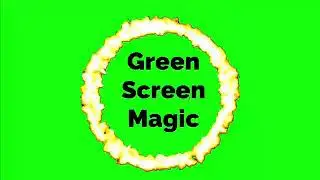 FIRE GREEN SCREEN EFFECT PRESENTED BY GREEN SCREEN EFFECT