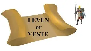 OSRS Anagram Clue | I EVEN or VESTE | Challenge Scroll Answer | Quick