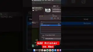 How to Add A Printer On Mac /// Wireless and Wired 