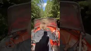 Тест-драйв квадроцикла-вездехода #shorts