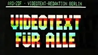 ARD ZDF Videotext Di. 7.1.1986