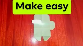Origami - How To Make a paper among us