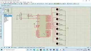 LED Chaser using 8051