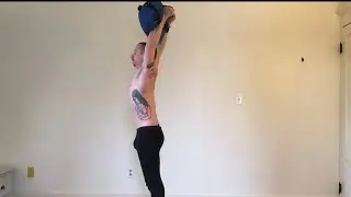 Sandbag Overhead Press // Military Press