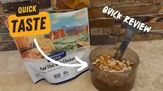 QUICK REVIEW: Backpacker's Pantry Pad Thai with Chicken