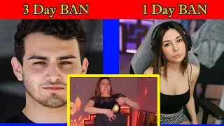 FEDMYSTER BANNED on Twitch for showing Alinity nip slip