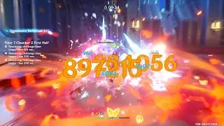 Almost a Million Damage!! Hu Tao F2P