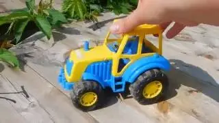 Машины с веселой фермы. Трактора и мотоциклы.