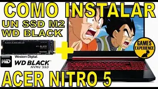 COMO INSTALAR UN SSD M2 EN - ACER NITRO 5 😏