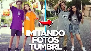 IMITATING COUPLE TUMBLR PHOTOS - MILLENA AND MANU MAIA