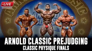 LIVE 🔴 Arnold Classic 2026 - Open Bodybuilding & Classic Physique (Prejudging + Finals)