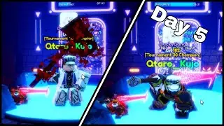 Grinding Nightmare Hunt Until Day 7 in Anime Adventures! Day 5 | Roblox