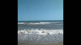 Черное море. Какой пляж в Веселовке.