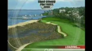 Tiger Woods PGA Tour 2005 - Loading Sequence and Attract Mode