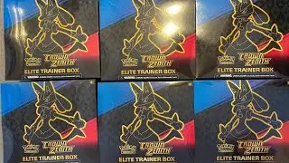 ETB Crown Zenith Early Unboxing chile