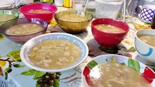 Любимый холодец / Наказание за пролитый кисель / Жизнь в селе.