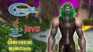 WoW clone OpenGL - Java game engine / Editor. Flyby.