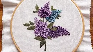 Embroidered French Knot Flower Bouquet | Free Pattern