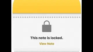 How to lock an iOS Note on your iPhone