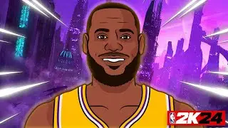 LeBron James Face Creation -  NBA 2K24