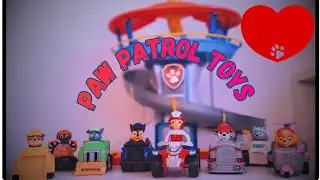 PAW PATROL TOYS! COLEÇÃO DE BRINQUEDOS PATRULHA CANINA AO RESGATE 🐶 #pawpatrol #pawpatroltoys #feed 
