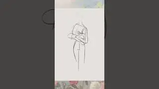 Quick messy drawing of my OC
