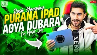 PLAYING TODAY WITH OLD IPAD 2020 | PUBG MOBILE | FM NASIR LIVE