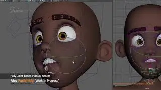 Facial Rig Demo [Work In Progress]