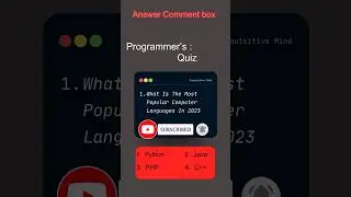 Most Popular Computer Languages ??