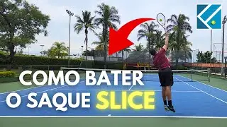 Como BATER um SAQUE SLICE no tênis   |    Falasca Tennis