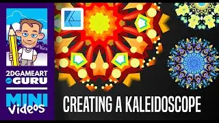 Affinity Designer Mini Tutorial - Creating a Kaleidoscope effect with Symbols
